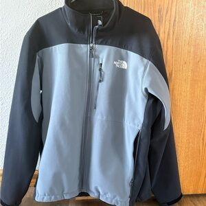The North Face Men's Black and Light Gray Performance Jacket